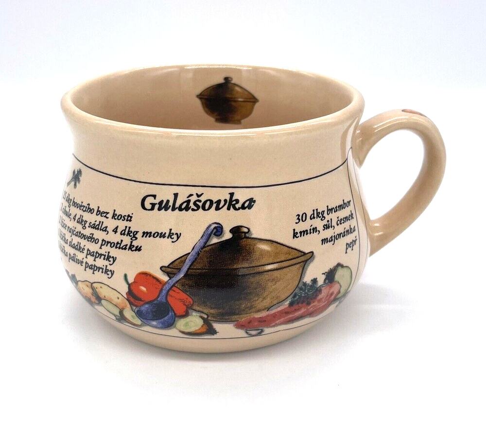 Vintage Gulasovka Soup Mug Pracensis Stvdio Linea